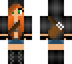cute red-headed archer