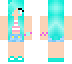 cyan girl