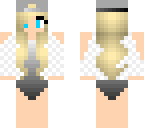 edit of girl in a swimsuit