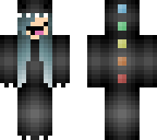 extra derpy blue haired dino