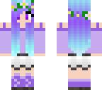 fixed flower crown girl