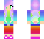 full rainbow girl