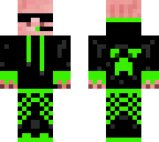 gamer pig green