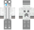 ghost with goggles