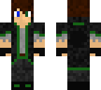 green coat