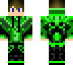 green hoodie