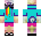 human kawaii geeky pug