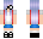 nerdy girl with suspenders with elf ears