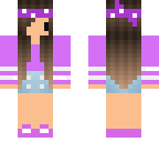purple bandana girl chibi