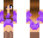 purple dress