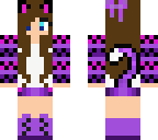 purple girl