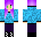purple hair