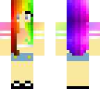 rainbow girl