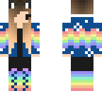 rainbow girl