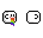 rainbow-puking ghost