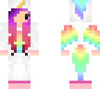 rainbow unicorn chibi