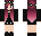 red violet hair girl edited again and again