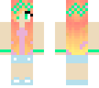summer girl with a flower band