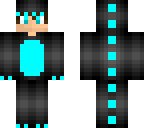 the cyan dinosaur