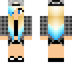 tomboy with blonde to blue hair