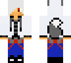 zane with white hair