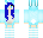 blue easter bunny