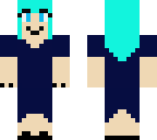 blue girl