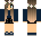 blue girl