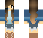 blue girl