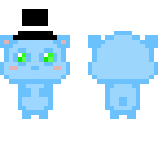 blue kawaii bear