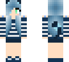 blue neko girl remake