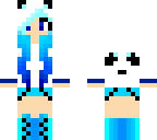 blue panda