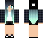 blue shaded girl