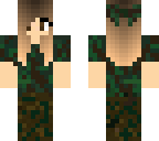 camouflage girl
