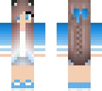 cute  blue girl