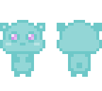cute blue bear