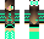 cute mint girl