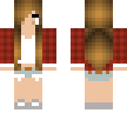 cute plaid jacket girl