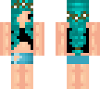cute summer chibi girl