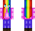 full rainbow girl