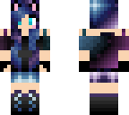 galaxy cat girl