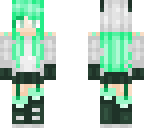 green panda