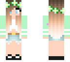 green tumblr girl 