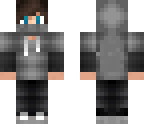 grey hoodie boy