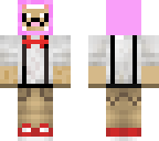hipster pink sheep