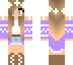 lavendar flower crown