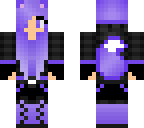 light purple wolf girl