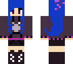 my first skin made