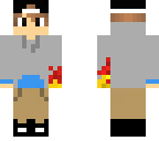 my pvp skin and my main skin