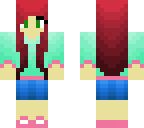 ombre red head